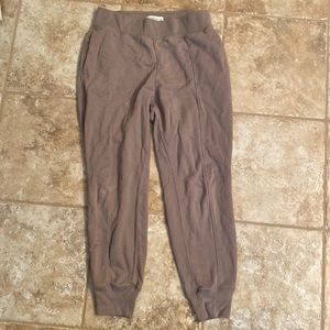 Abercrombie Soft AF Taupe Joggers